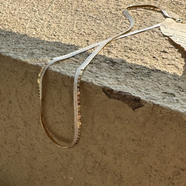Wholesale 925 Sterling Silver Blade Chain Necklace - Image 3