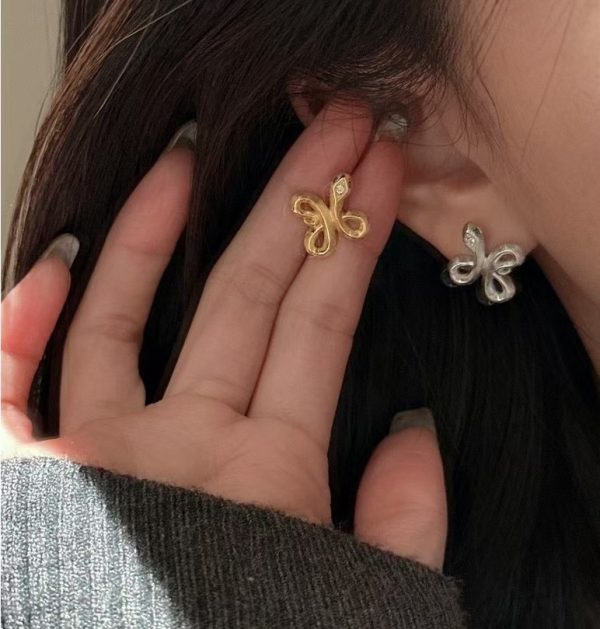Wholesale 925 Sterling Silver Snake Zircon Earrings - Image 6