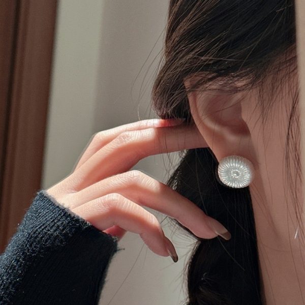 Wholesale 925 Sterling Silver Flower Stud Earrings - Image 4