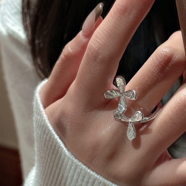 Wholesale 925 Sterling Silver Flower Ring - Image 5