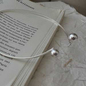 Wholesale 925 Sterling Silver Chunky Bead Choker