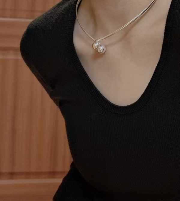 Wholesale 925 Sterling Silver Chunky Bead Choker - Image 6