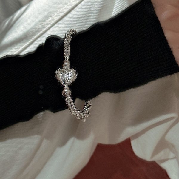 Wholesale 925 Sterling Silver Love Bangle - Image 4