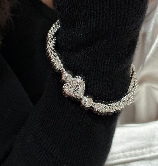 Wholesale 925 Sterling Silver Love Bangle - Image 6