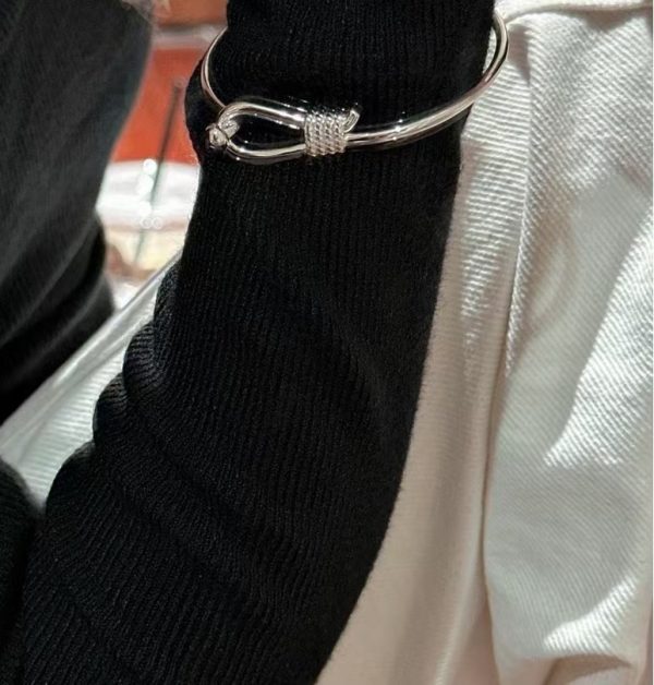 Wholesale 925 Sterling Silver Horseshoe Bangle - Image 6