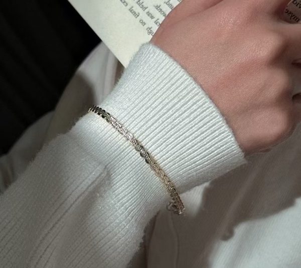 Wholesale 925 Sterling Silver Gold&Silver Bracelet - Image 6