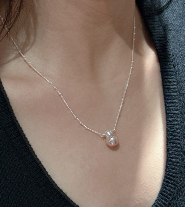 Wholesale 925 Sterling Silver Reclaimed Pearl Necklace - Image 6