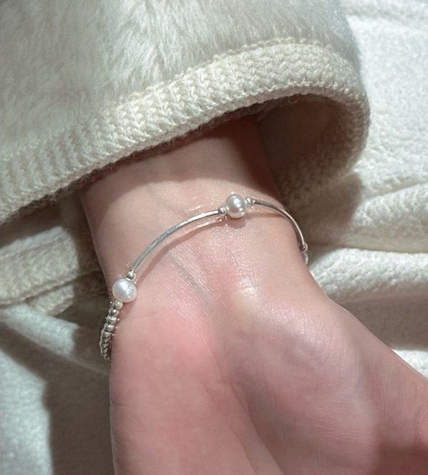 Wholesale 925 Sterling Silver Beaded Bracelet - Image 6