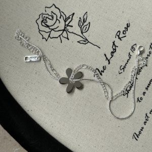 Wholesale 925 Sterling Silver Floral Bracelet