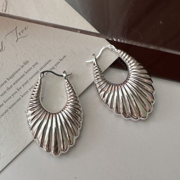 Wholesale 925 Sterling Silver U shaped Earrings