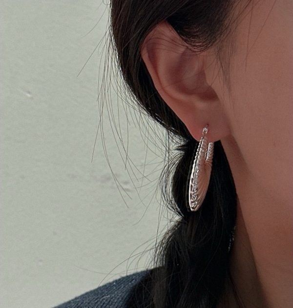 Wholesale 925 Sterling Silver U shaped Earrings - Image 6
