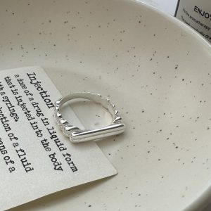 Wholesale 925 Sterling Silver Fashionable Slim Ring