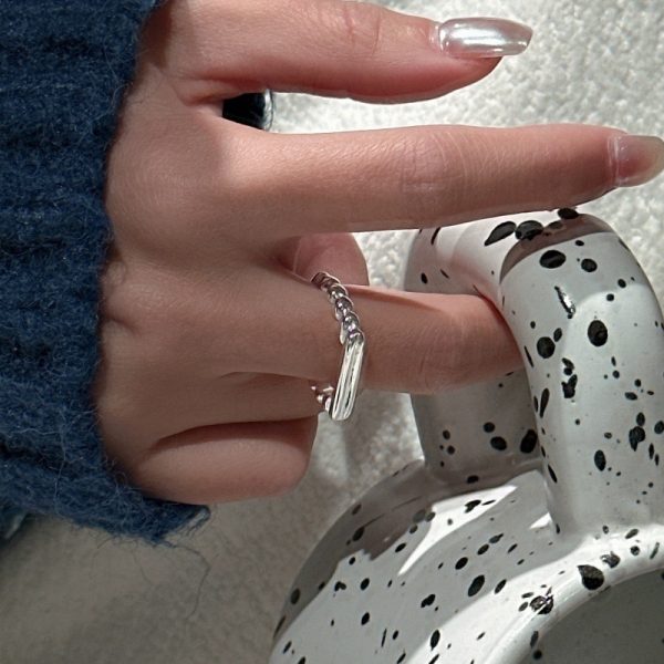Wholesale 925 Sterling Silver Fashionable Slim Ring - Image 6