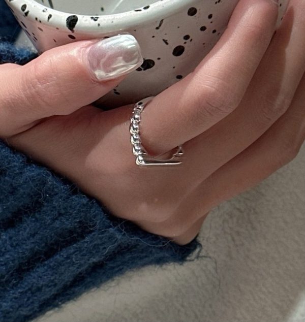 Wholesale 925 Sterling Silver Fashionable Slim Ring - Image 7
