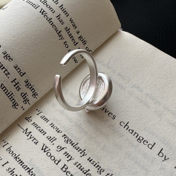 Wholesale 925 Sterling Silver Creative Coffee Cup Ring - Image 2