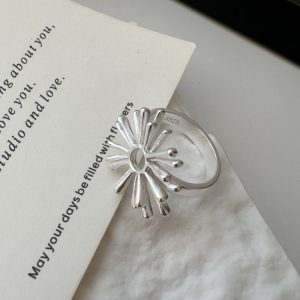 Wholesale 925 Sterling Silver Firework Ring
