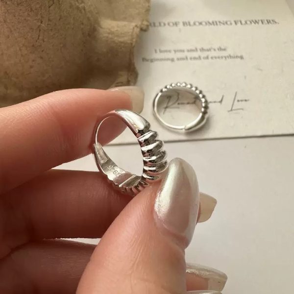 Wholesale 925 Sterling Silver Croissant Hoop Earrings - Image 2