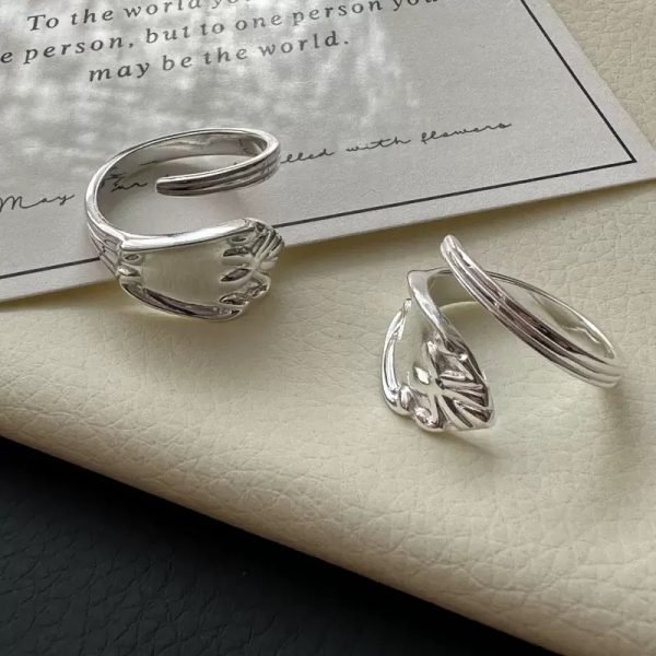 Wholesale 925 Sterling Silver Cross Grain Ring - Image 2