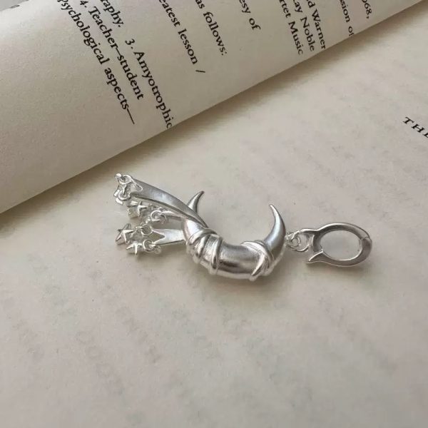 Wholesale 925 Sterling Silver Moon Star Necklace & Pendant - Image 5
