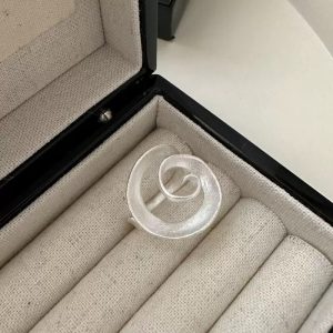 Wholesale 925 Sterling Silver Burnt White Spiral Ring