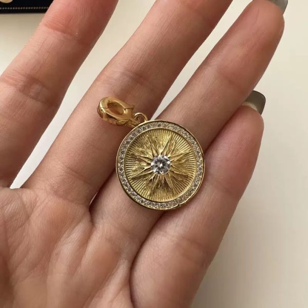 Wholesale 925 Sterling Silver Star Zircon Pendant - Image 5
