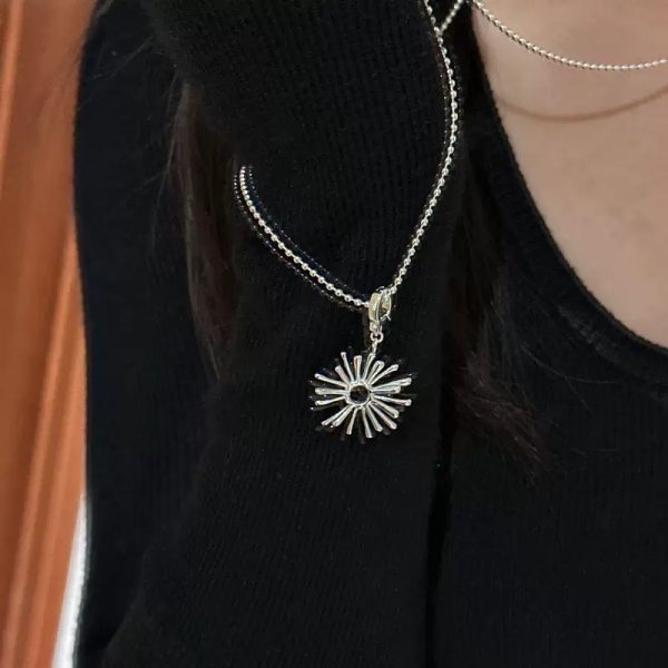 Wholesale 925 Sterling Silver Romantic Firework Pendant - Image 4
