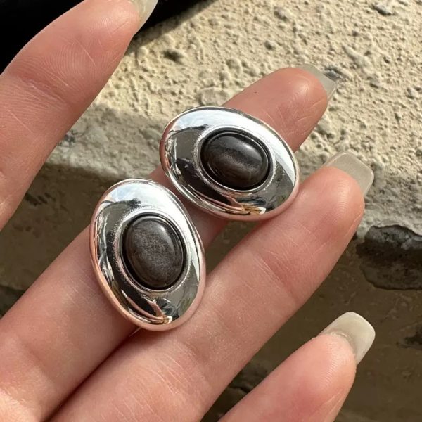 Wholesale 925 Sterling Silver Natural Gemstone Earrings & Ring - Image 2