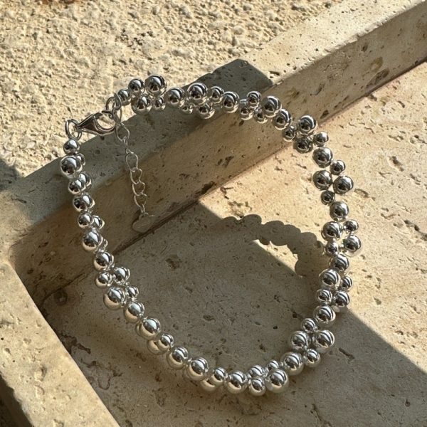Wholesale 925 Sterling Silver Woven Bead Necklaces & Bracelet - Image 2