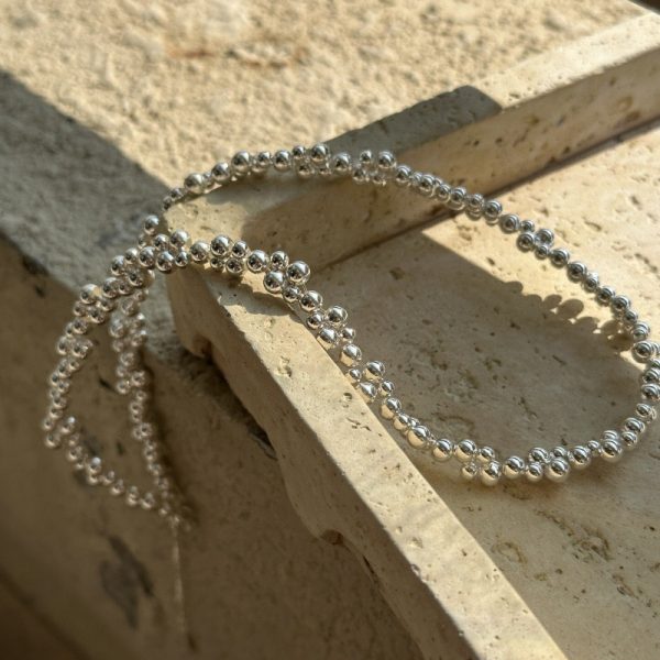 Wholesale 925 Sterling Silver Woven Bead Necklaces & Bracelet - Image 3