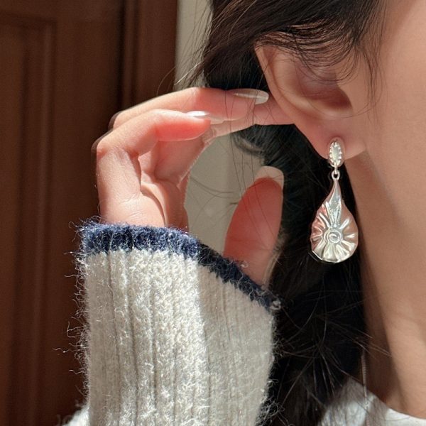 Wholesale 925 Sterling Silver Threaded Drop Necklace & Stud Earrings - Image 6