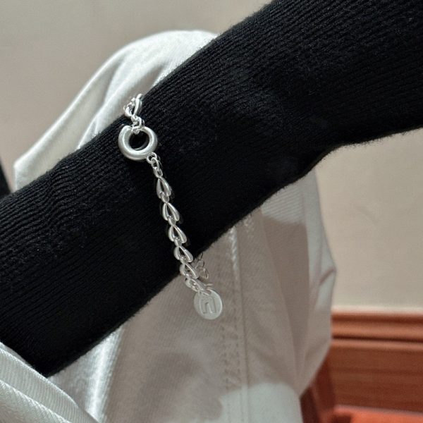 Wholesale 925 Sterling Silver Chunky Love Necklace & Bracelet - Image 5