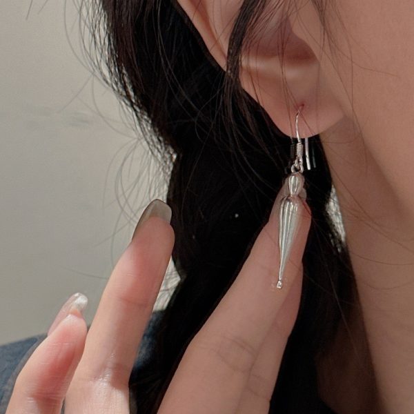 Wholesale 925 Sterling Silver Long Umbrella Earrings - Image 4