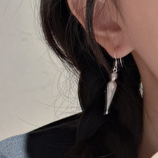 Wholesale 925 Sterling Silver Long Umbrella Earrings - Image 5