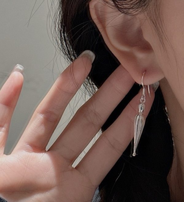 Wholesale 925 Sterling Silver Long Umbrella Earrings - Image 6