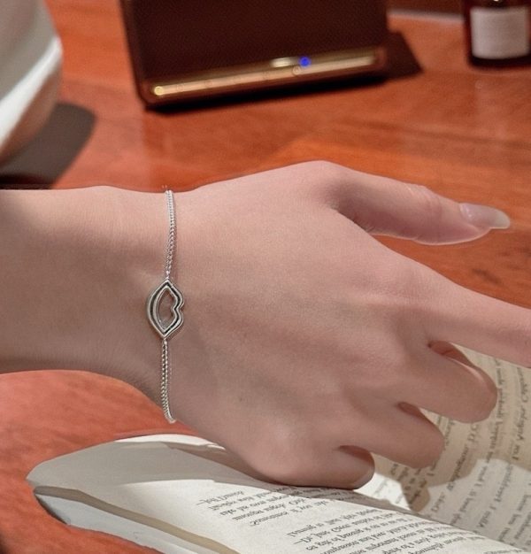Wholesale 925 Sterling Silver Lip Bracelet - Image 5