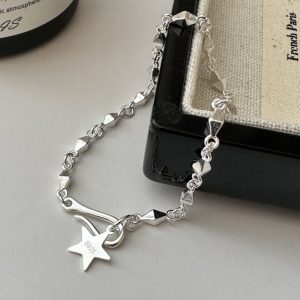 Wholesale 925 Sterling Silver Star Bracelet