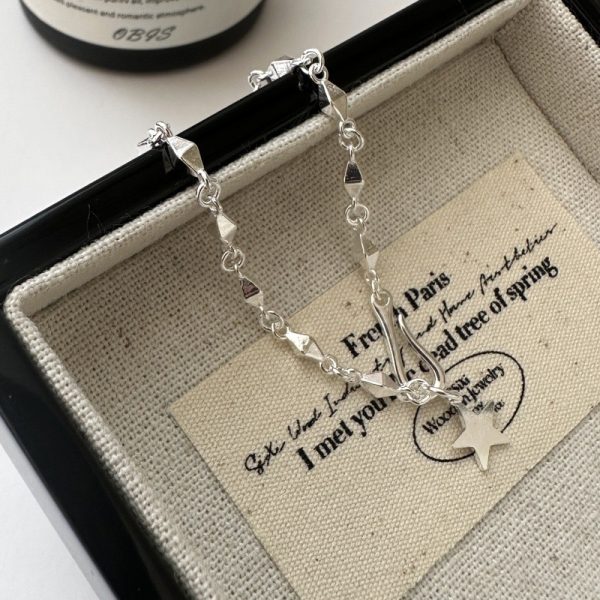 Wholesale 925 Sterling Silver Star Bracelet - Image 2