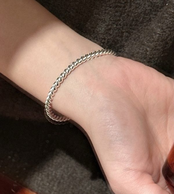 Wholesale 925 Sterling Silver Twist Bangle - Image 6