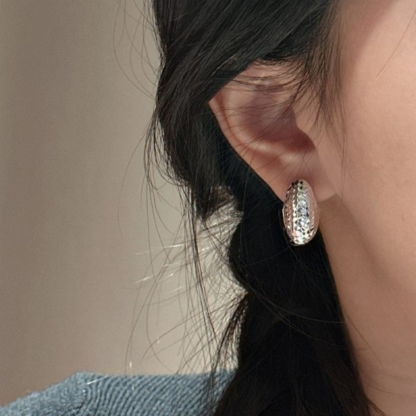 Wholesale 925 Sterling Silver Broken Ice Sparkling Earrings - Image 5