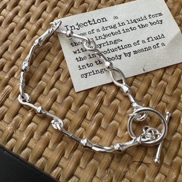Wholesale 925 Sterling Silver Irregular Fashion Bracelet - Image 3