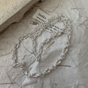 Wholesale 925 Sterling Silver Chunky Knot Necklace