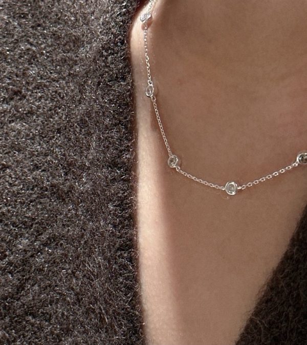 Wholesale 925 Sterling Silver Zircon Necklace & Bracelet - Image 7