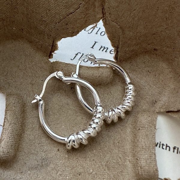 Wholesale 925 Sterling Silver Hoop Earrings