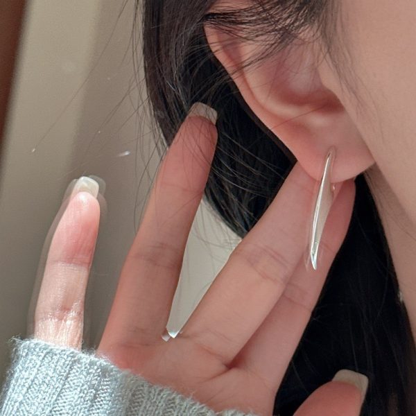 Wholesale 925 Sterling Silver Long Pointy Earrings - Image 4