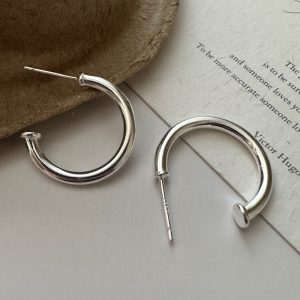 Wholesale 925 Sterling Silver Hoop Earrings