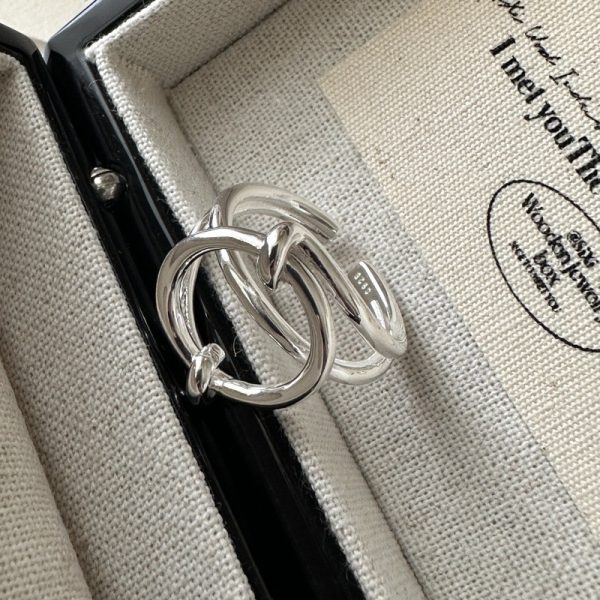 Wholesale 925 Sterling Silver Round Ring - Image 2