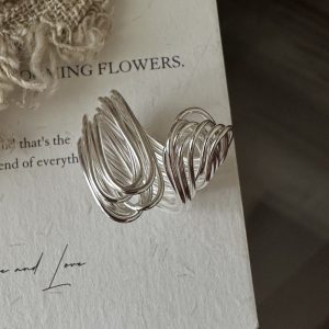 Wholesale 925 Sterling Silver Multilayer Wound Ring