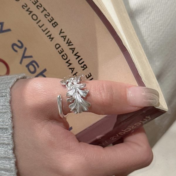 Wholesale 925 Sterling Silver Aquatic Plant Ring Aquatic Plant Ring - Image 4