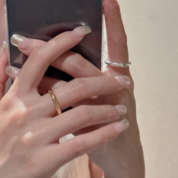 Wholesale 925 Sterling Silver Glory Thin Ring - Image 4