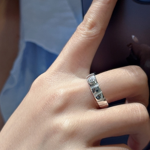Wholesale 925 Sterling Silver Zircon Ring - Image 4